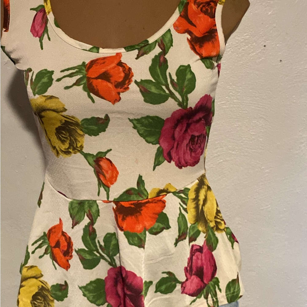 Floral Sleeveless Dress